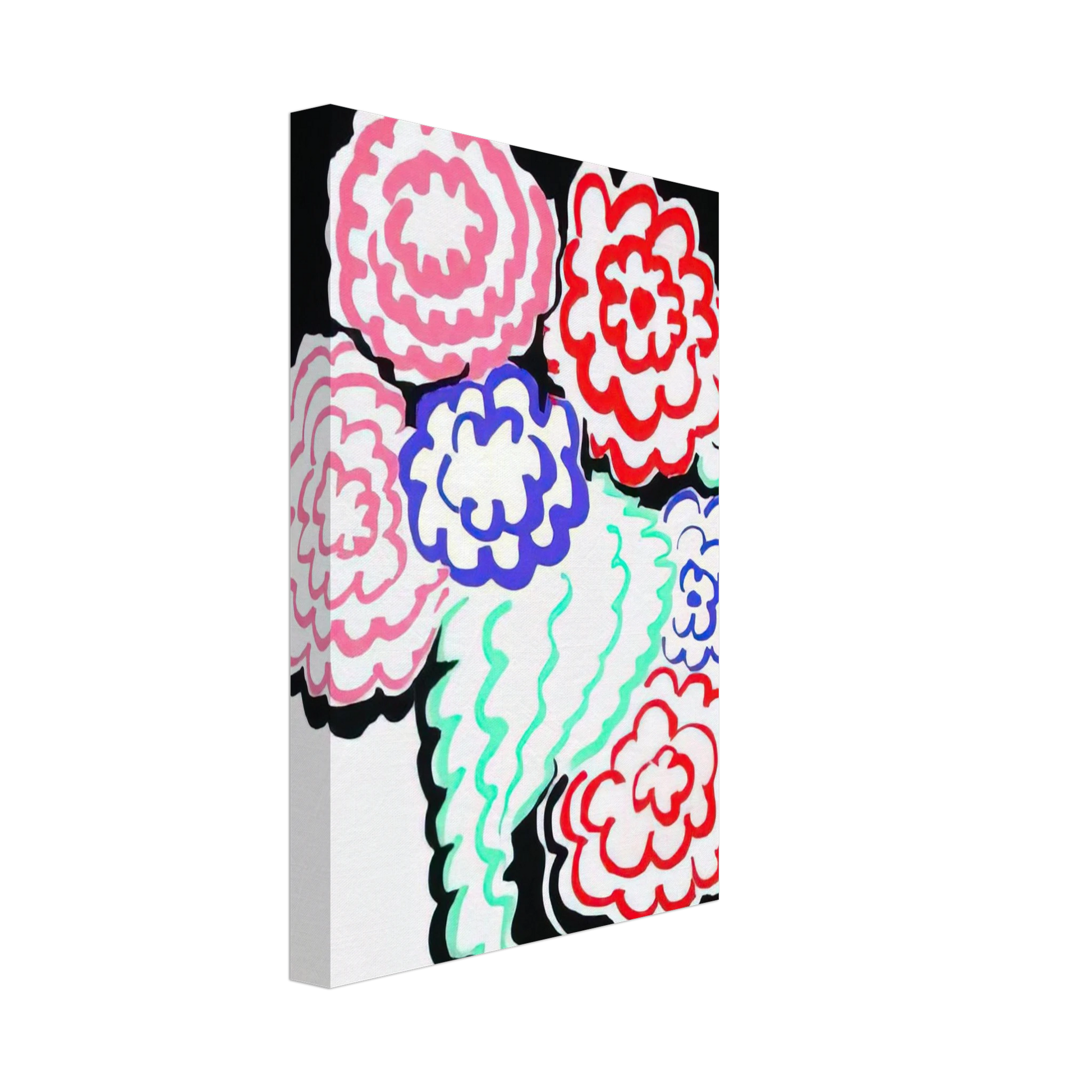 Sonia Delaunay - %D1%81OULEURS IDEES 2 Canvas - 40x60 cm / 16x24 inches-canvas