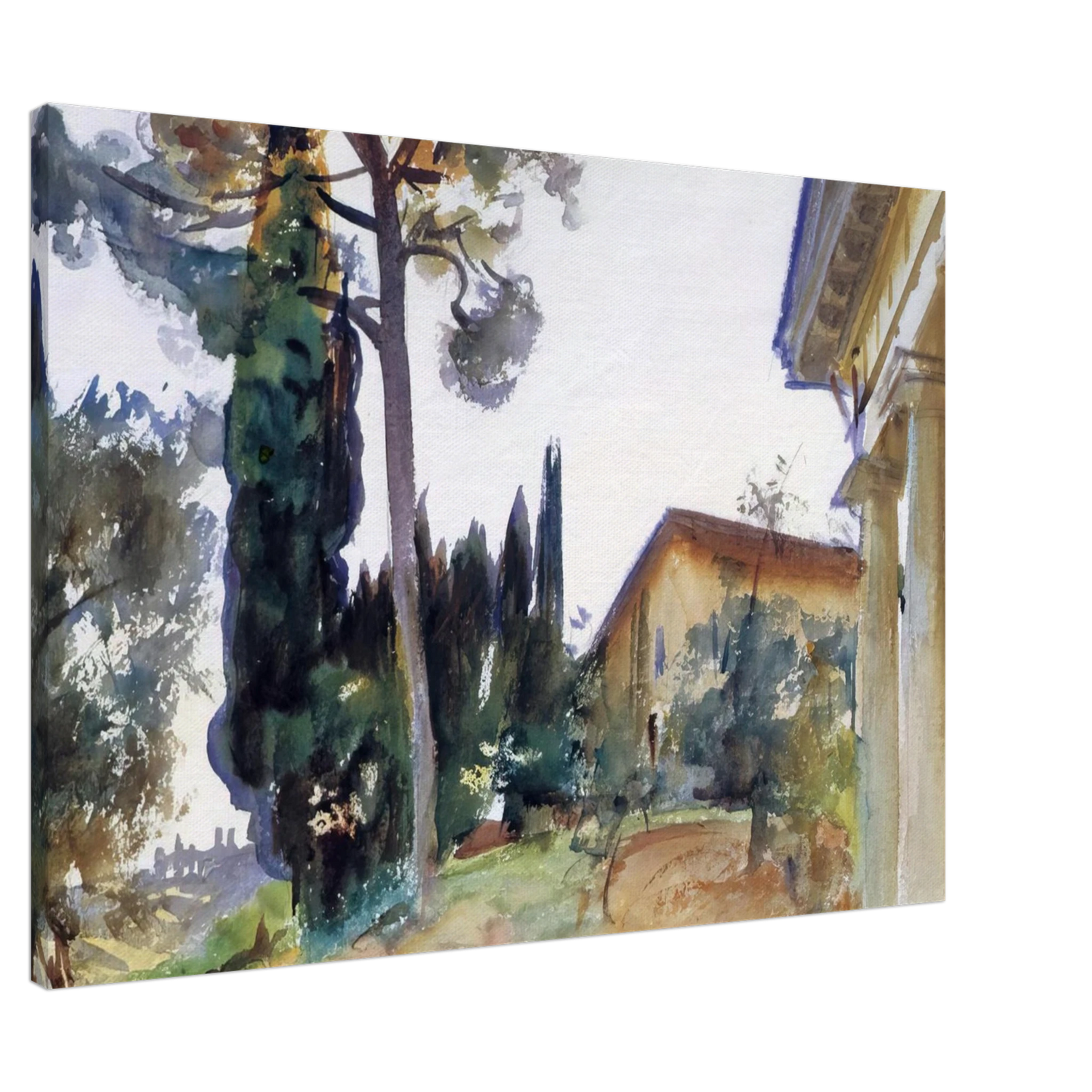 John Singer Sargent - Corfu Canvas - Default Title-canvas
