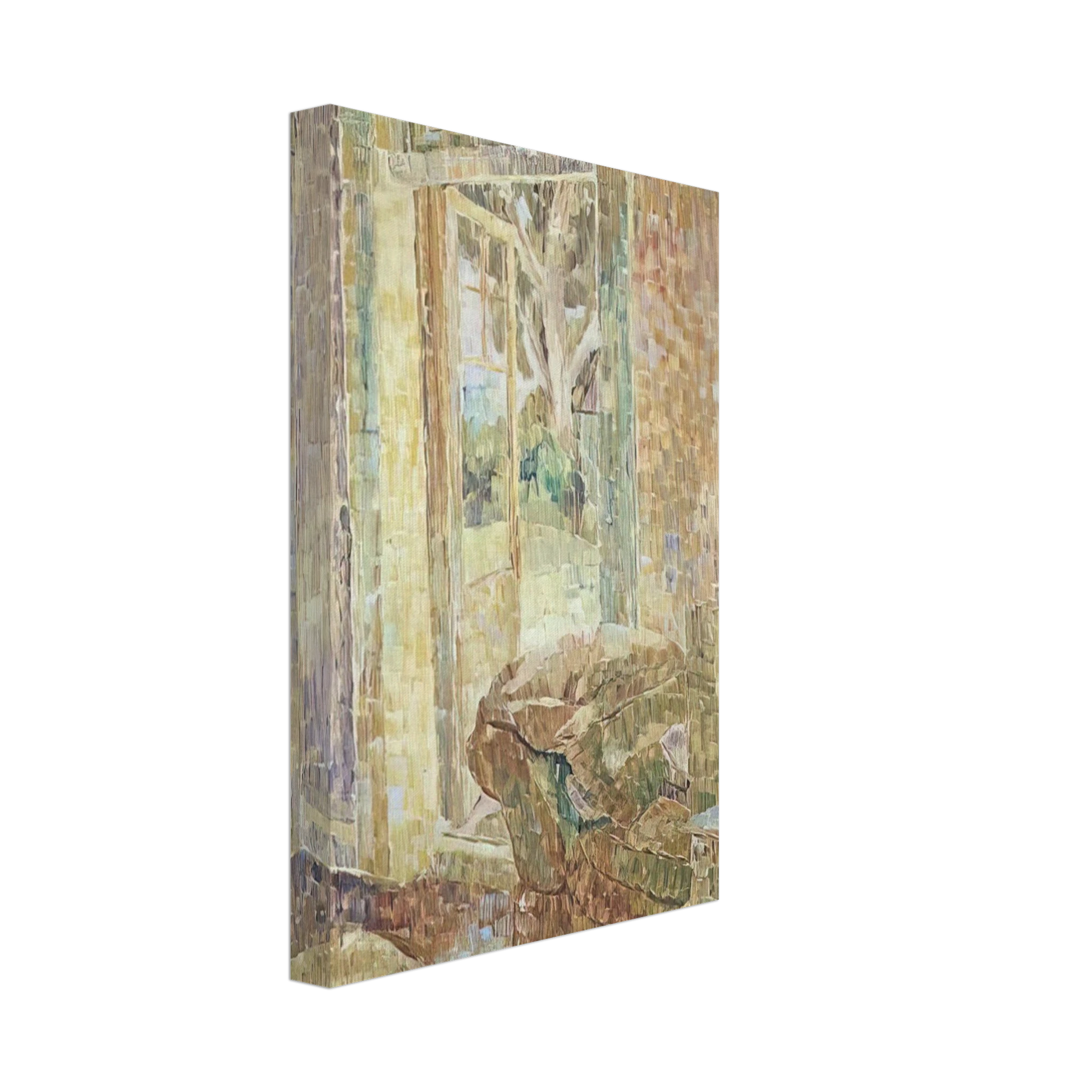 Grace Cossington Smith - Door into the garden - 1947 Canvas - 40x60 cm / 16x24 inches-canvas