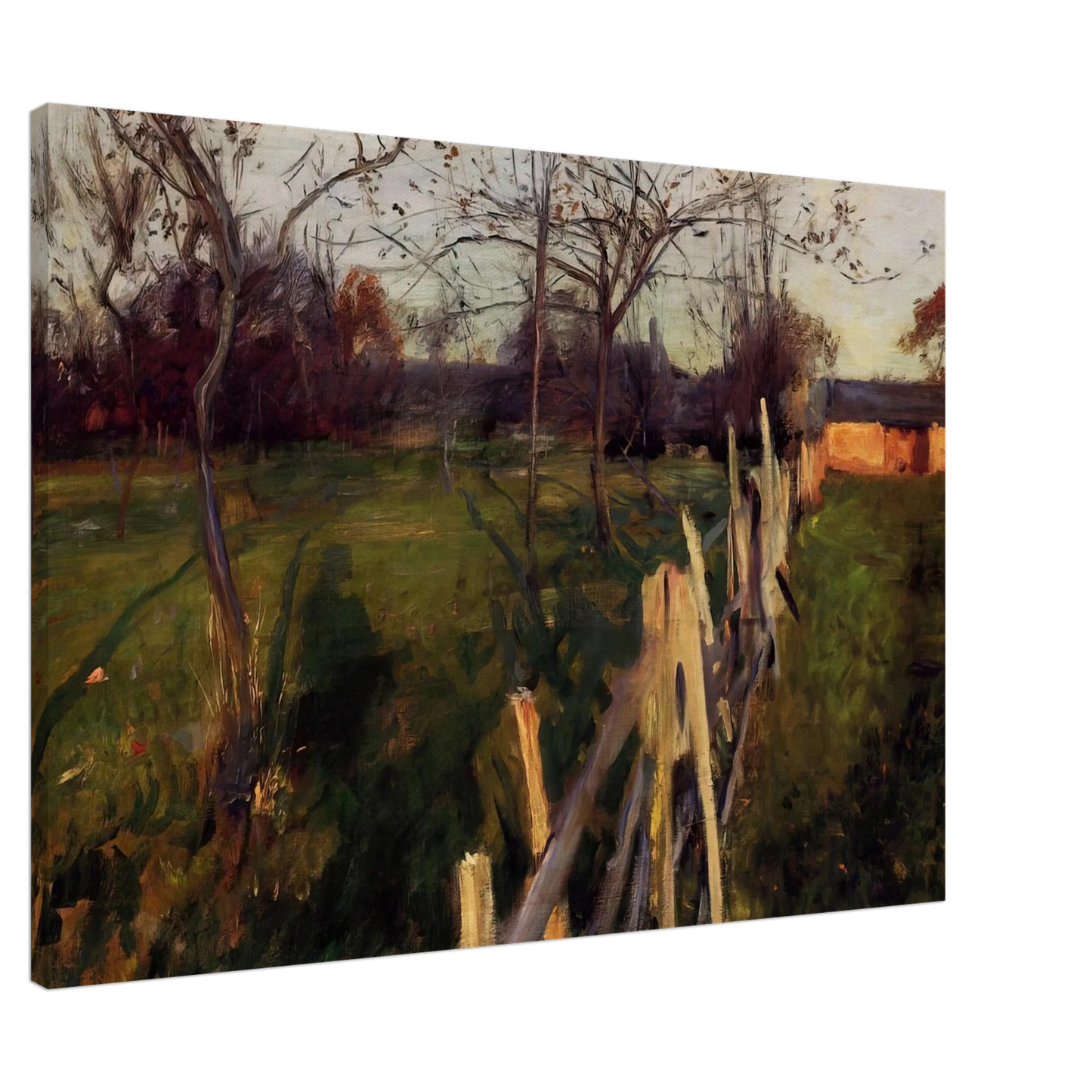 John Singer Sargent - Home Fields Canvas - 20x30 cm / 8x12 inches-canvas