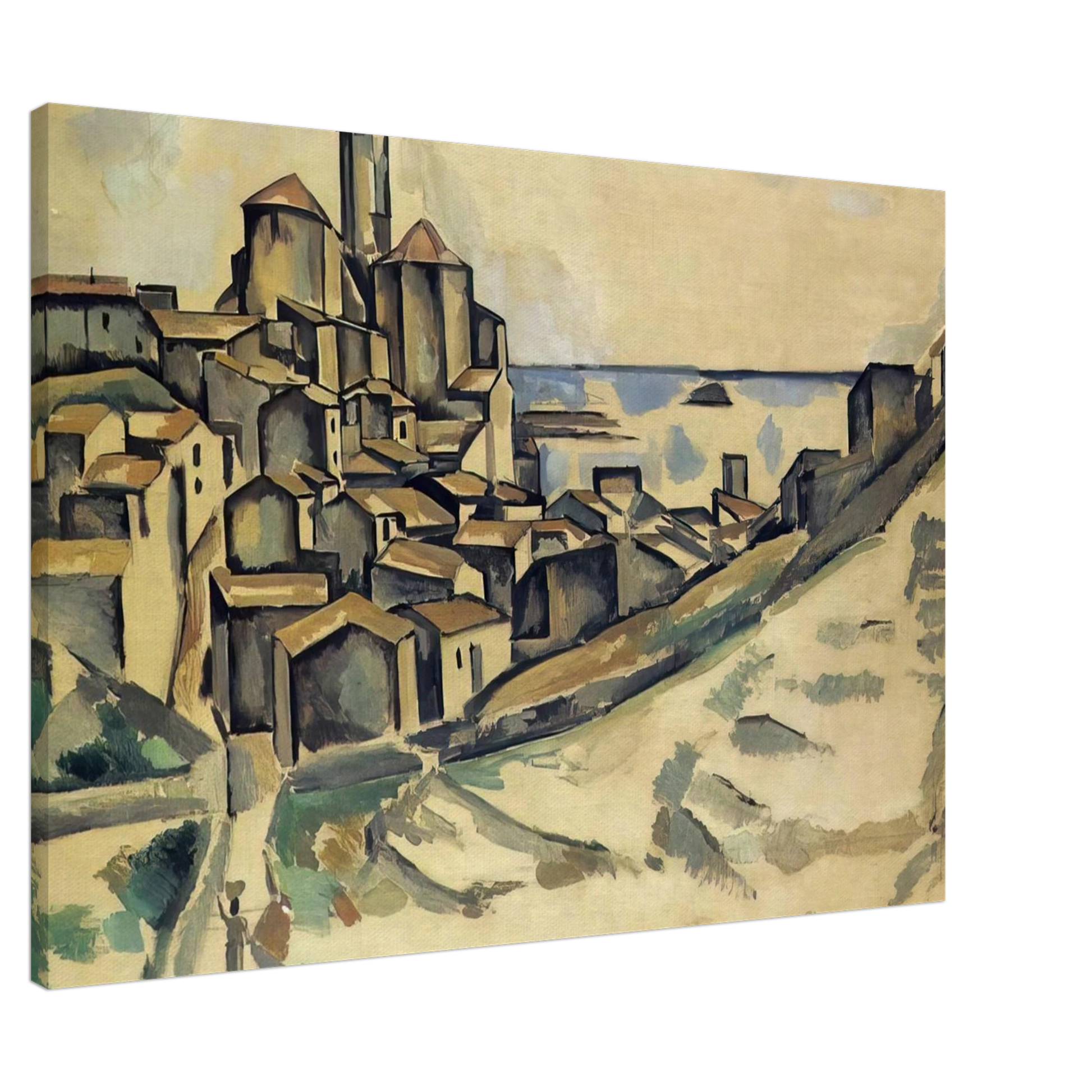 Andre Derain - LANDSCAPE AT CADAQUES Canvas - Default Title-canvas