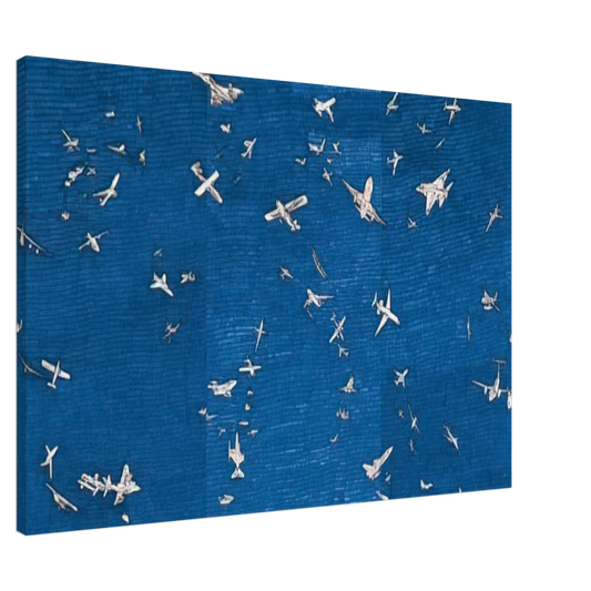 Alighiero Boetti - AEREI Canvas - 20x30 cm / 8x12 inches-canvas