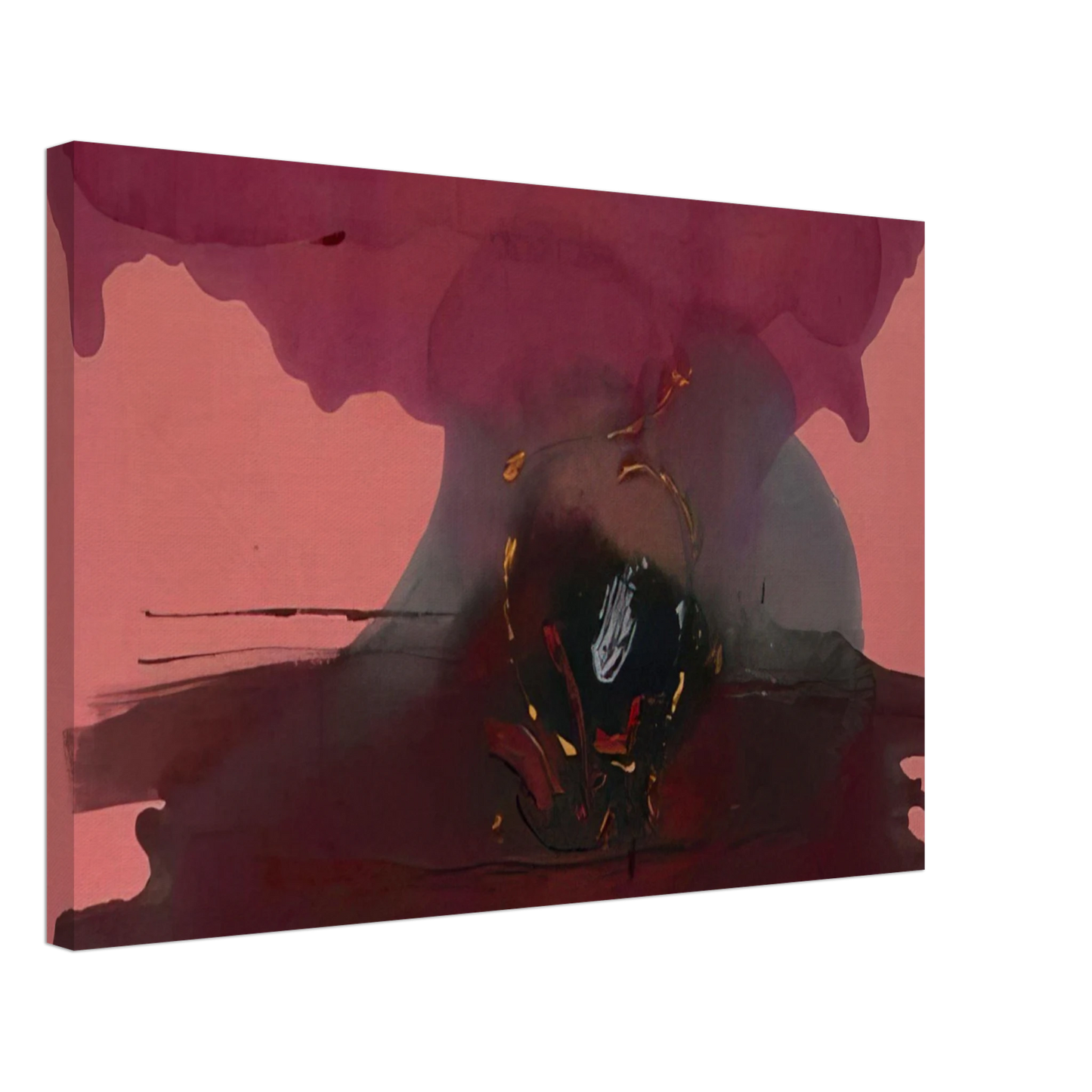 Helen Frankenthaler - Harbinger - 1986 Canvas - 70x100 cm / 28x40 inches-canvas