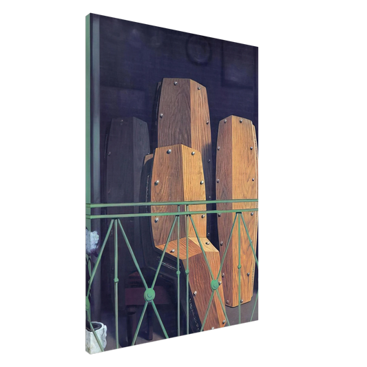 Rene Magritte - MANET S BALCONY 1950 Canvas - 20x30 cm / 8x12 inches-canvas