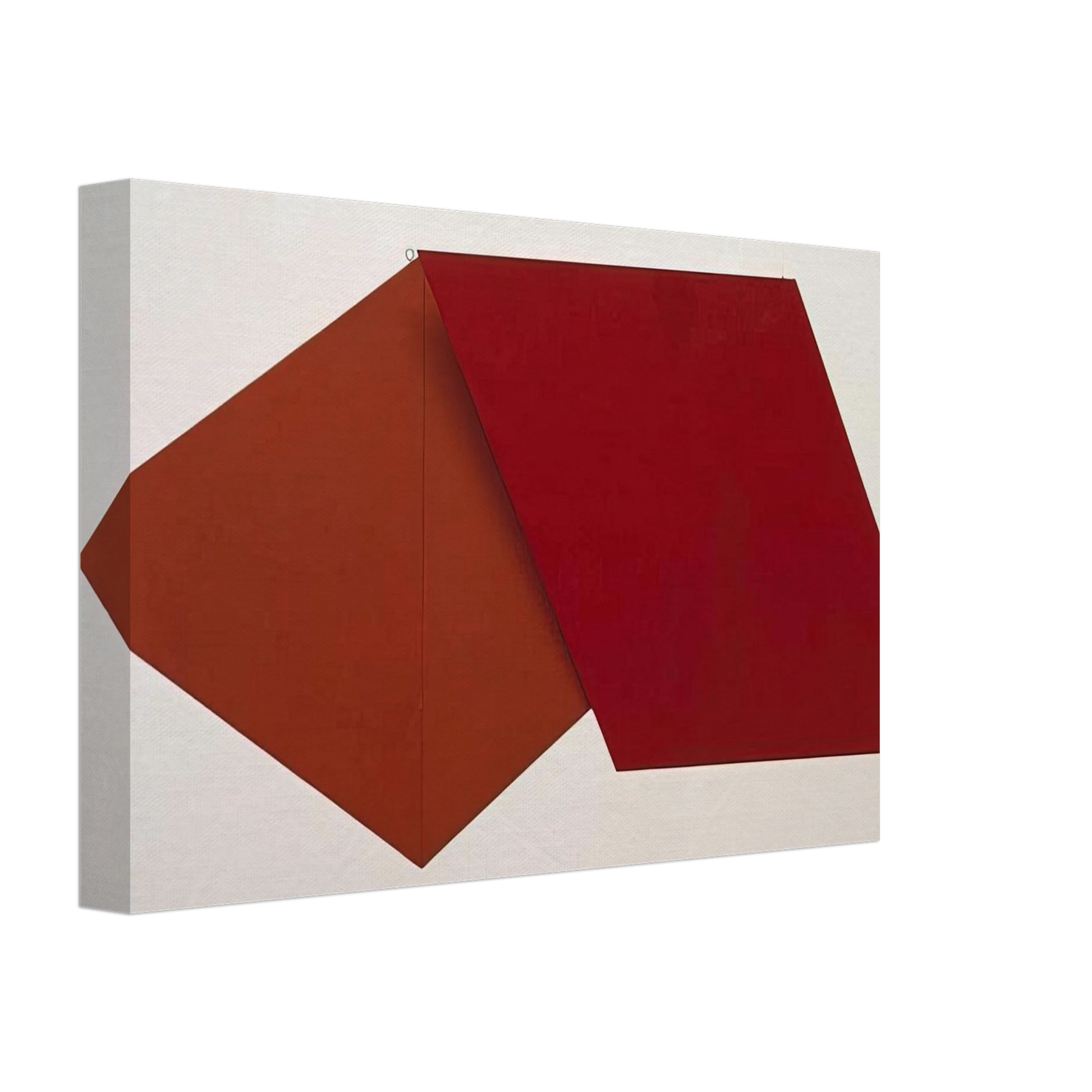 Helio Oiticica - Spatial Relief red REL 036 - 1959 Canvas - 40x60 cm / 16x24 inches-canvas