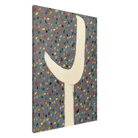 Forrest Bess - Tab Tied to the Moon Film - 1957 Canvas - 20x30 cm / 8x12 inches-canvas
