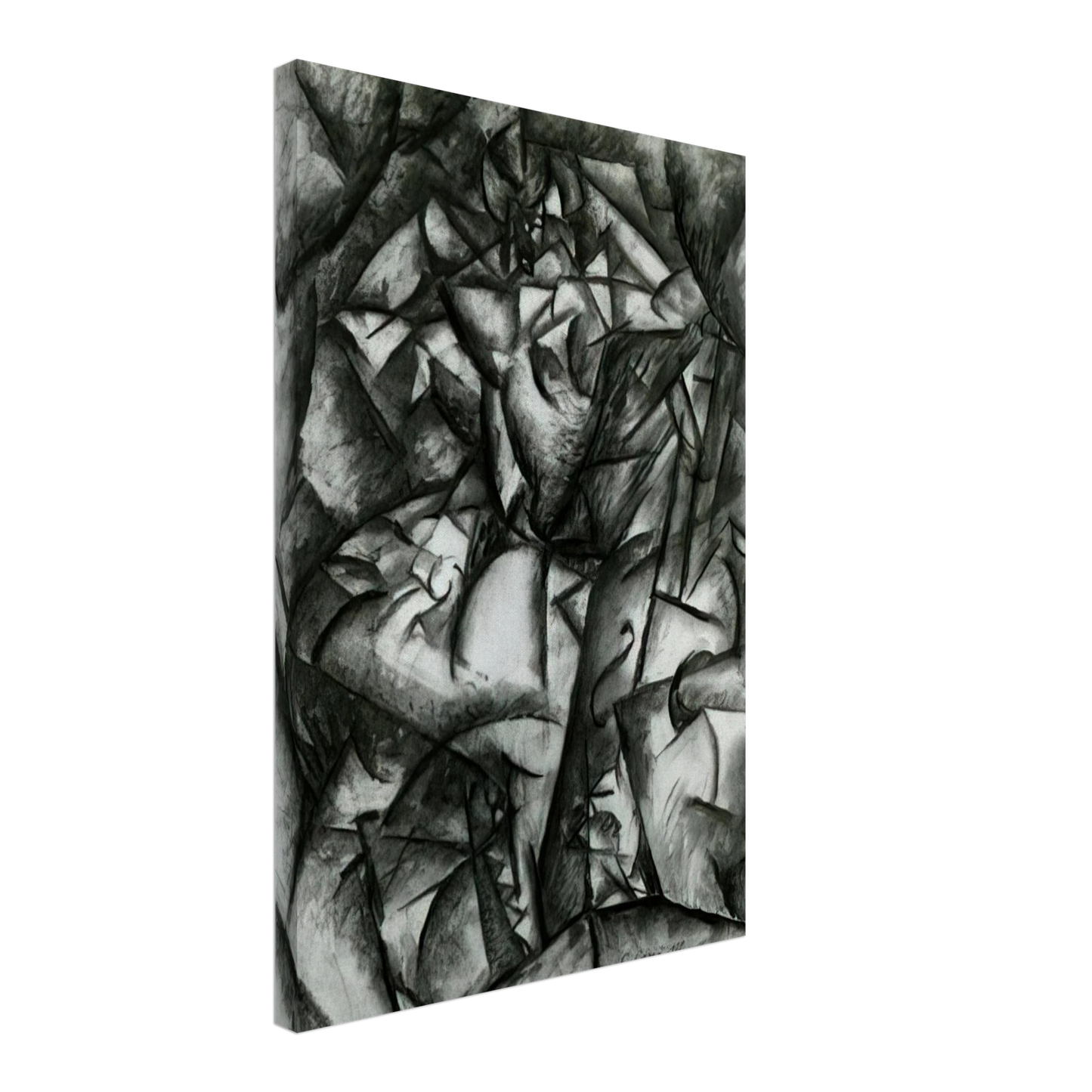 Carlo Carra - CONCERT CAFE 1912 Canvas - 70x100 cm / 28x40 inches-canvas