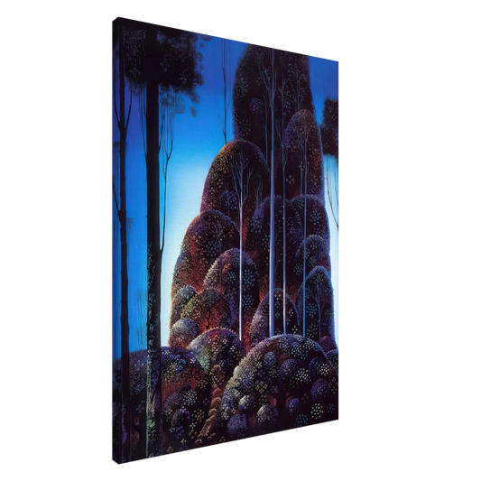 Eyvind Earle - Tall Trees Canvas - 20x30 cm / 8x12 inches-canvas