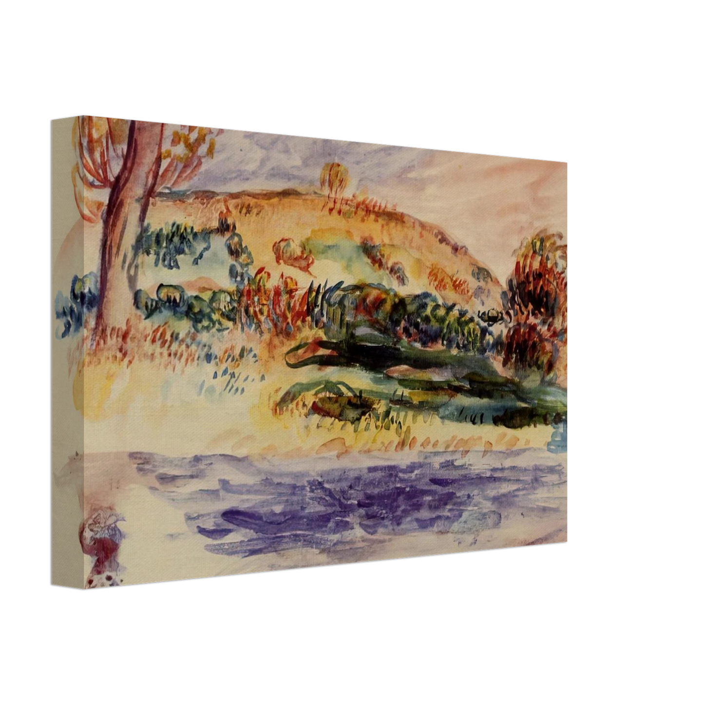Pierre-Auguste Renoir - Landscape Canvas - 40x60 cm / 16x24 inches-canvas
