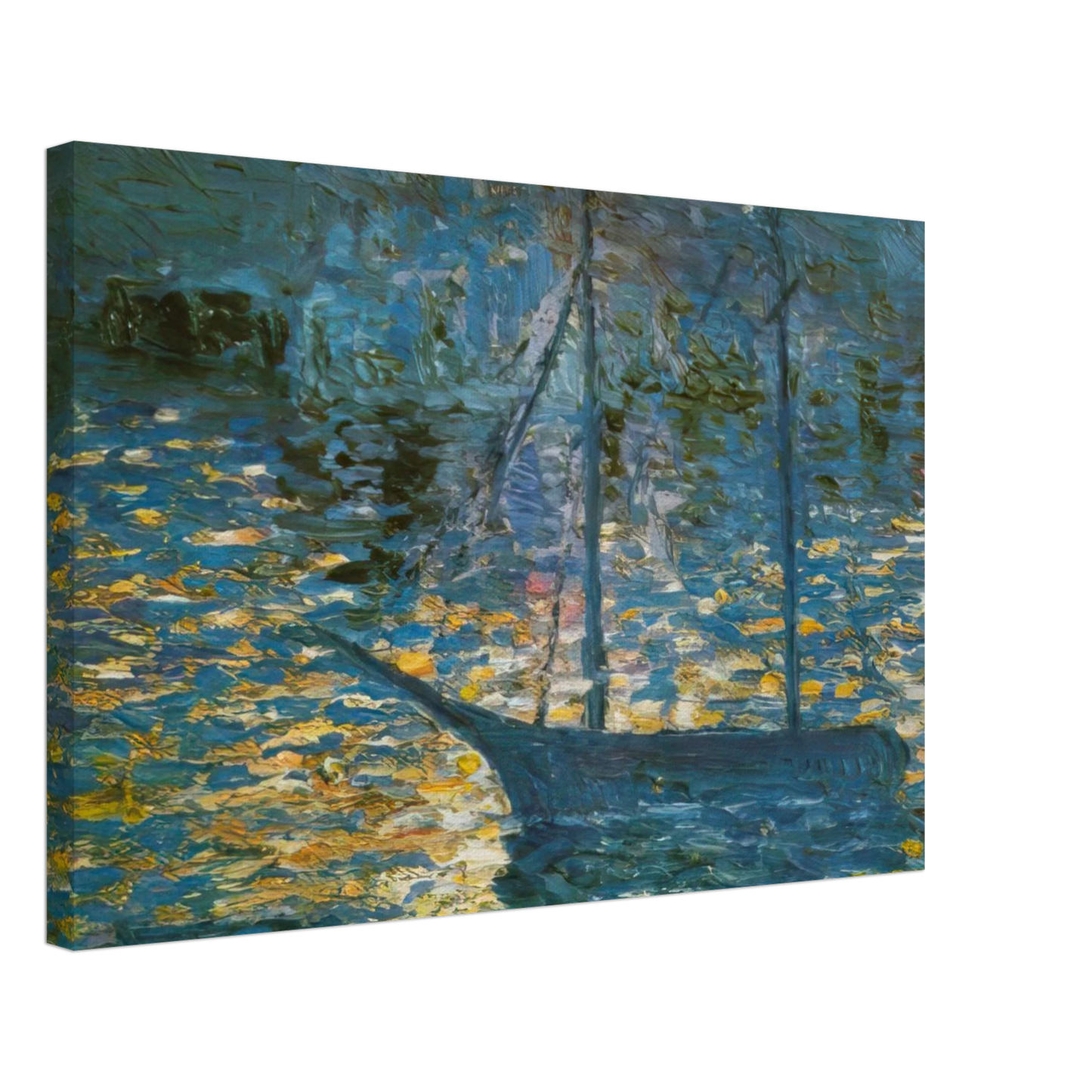 Salvador Dali - BOAT Canvas - 70x100 cm / 28x40 inches-canvas