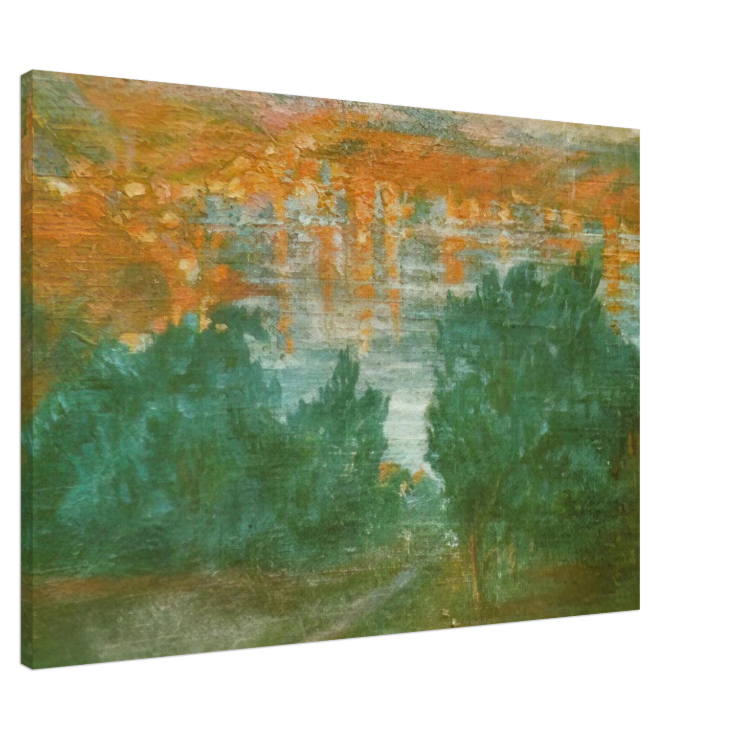 Salvador Dali - LANDSCAPE CADAQUES Canvas - 20x30 cm / 8x12 inches-canvas