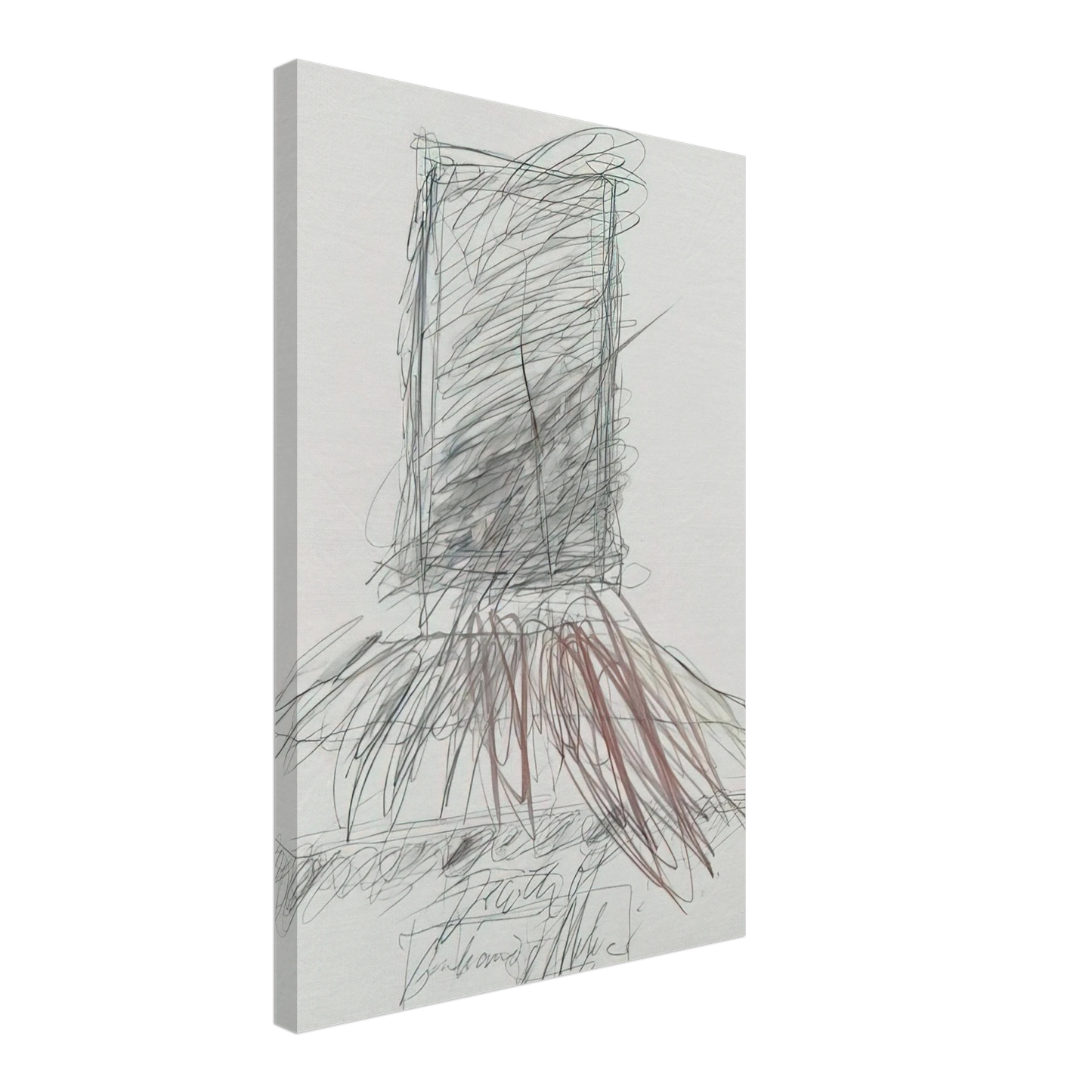 Cy Twombly - Death of Giuliano De'Medici Canvas - 40x60 cm / 16x24 inches-canvas