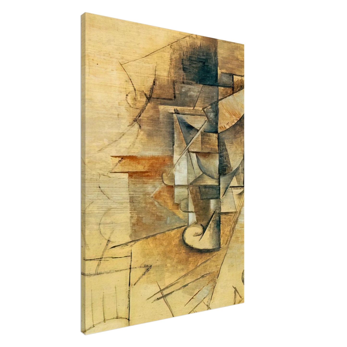 Pablo Picasso - A glass Canvas - 20x30 cm / 8x12 inches-canvas
