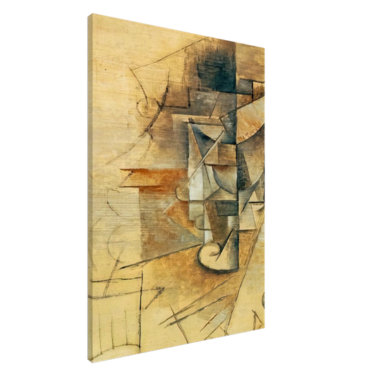 Pablo Picasso - A glass Canvas - 20x30 cm / 8x12 inches-canvas