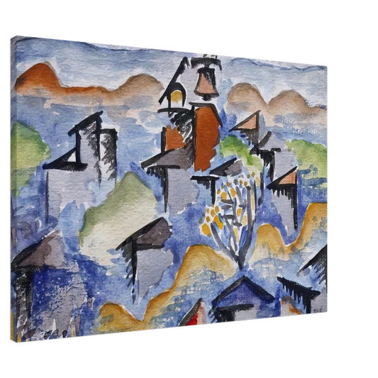 Man Ray - LANDSCAPE Canvas - 20x30 cm / 8x12 inches-canvas