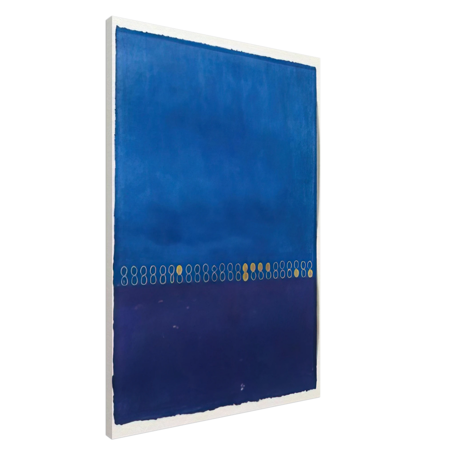 Mira Schendel - Untitled - 1970 Canvas - 20x30 cm / 8x12 inches-canvas