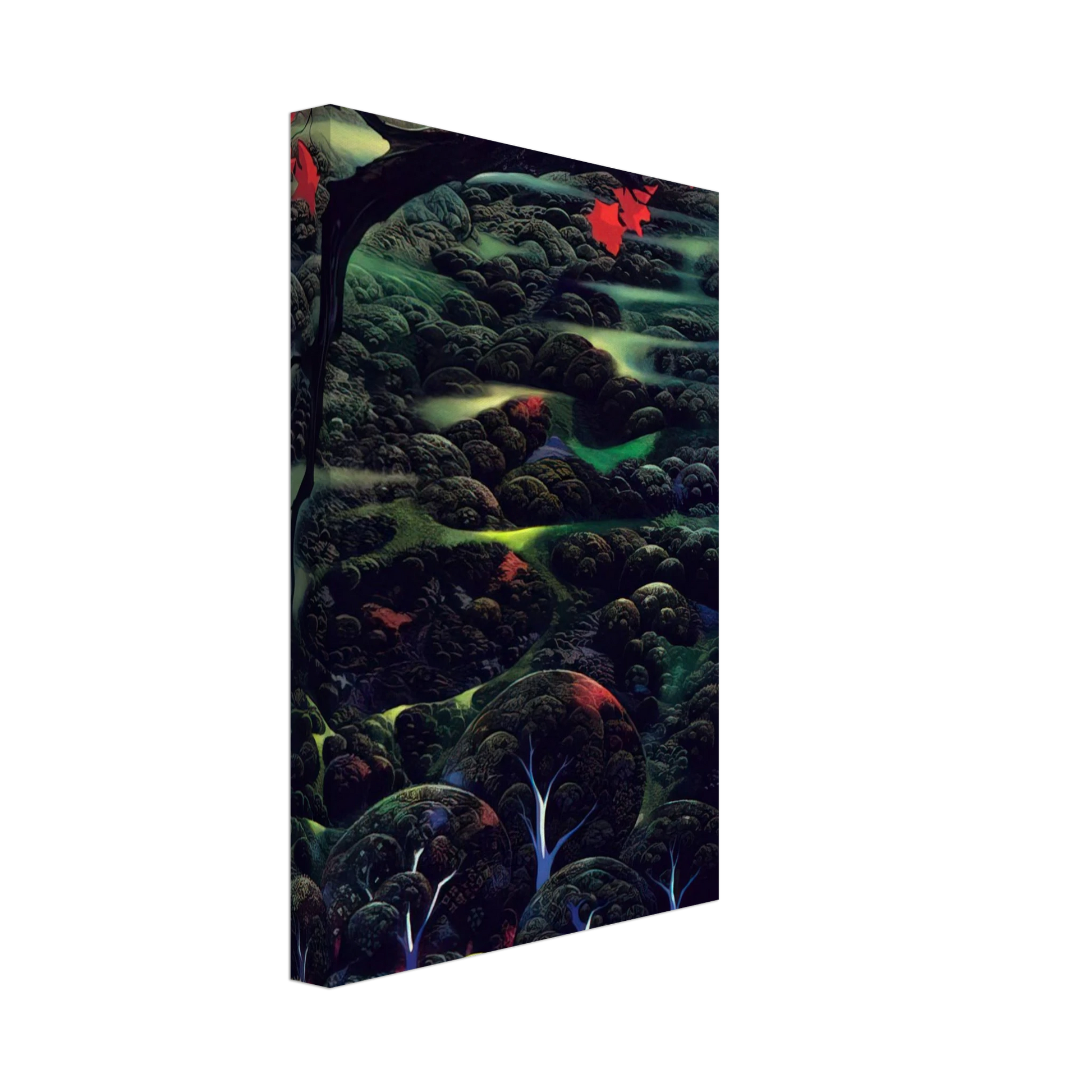 Eyvind Earle - California Memories Canvas - 40x60 cm / 16x24 inches-canvas