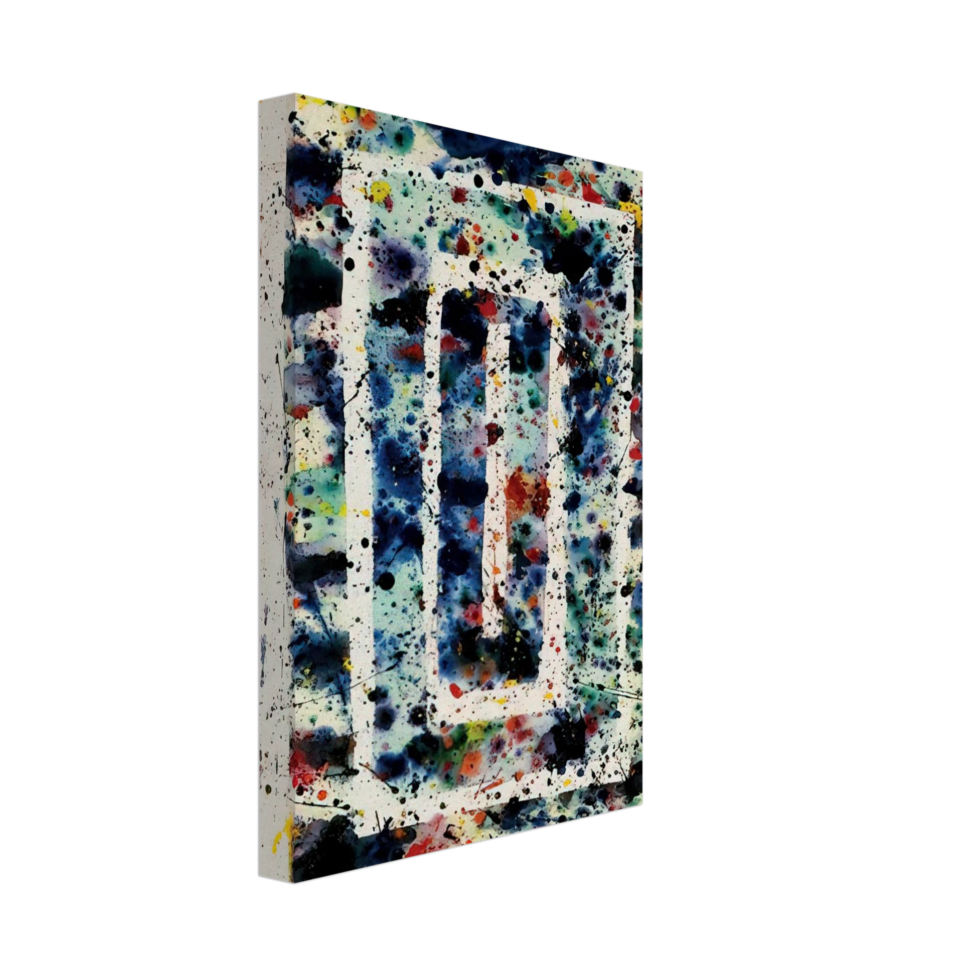Sam Francis - Untitled  SF75-102  Canvas - 40x60 cm / 16x24 inches-canvas