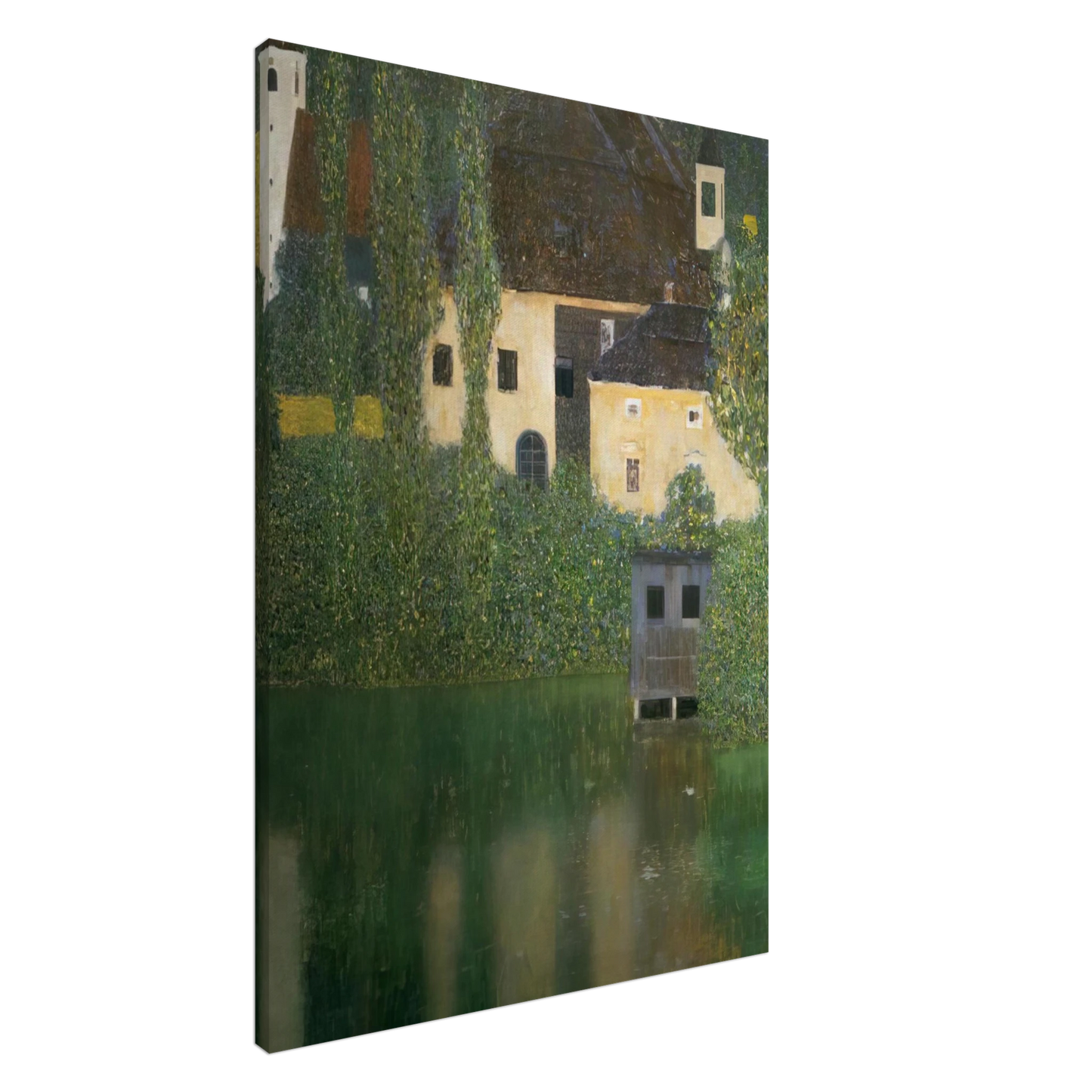 Gustav Klimt - WATER CASTLE Canvas - 20x30 cm / 8x12 inches-canvas