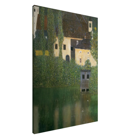 Gustav Klimt - WATER CASTLE Canvas - 20x30 cm / 8x12 inches-canvas