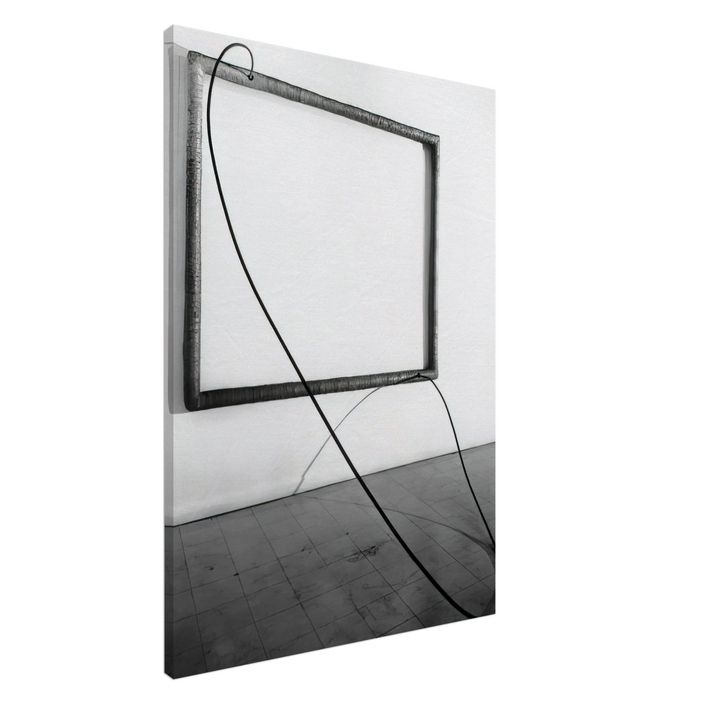 Eva Hesse - HANG UP 1966 1 Canvas - 20x30 cm / 8x12 inches-canvas