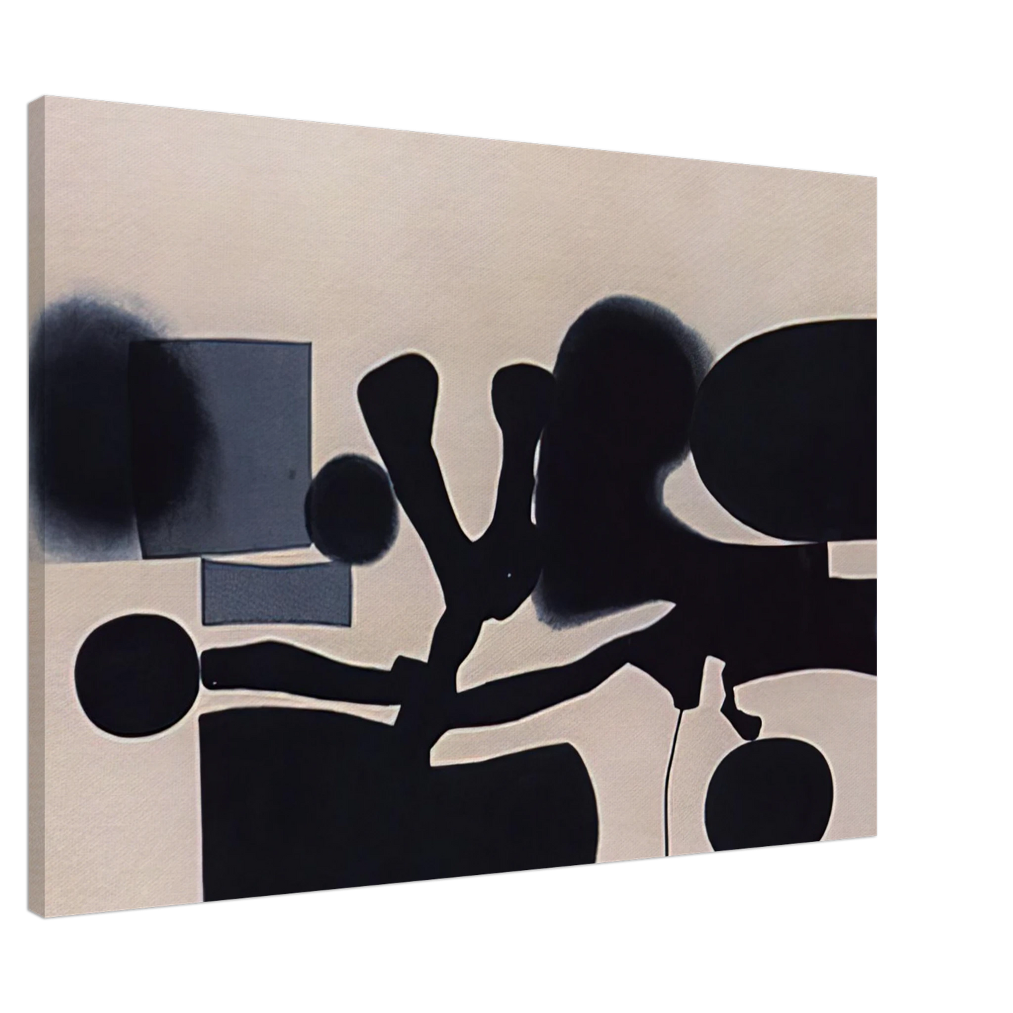 Victor Pasmore - Harmony of Opposites - 1986 Canvas - 20x30 cm / 8x12 inches-canvas