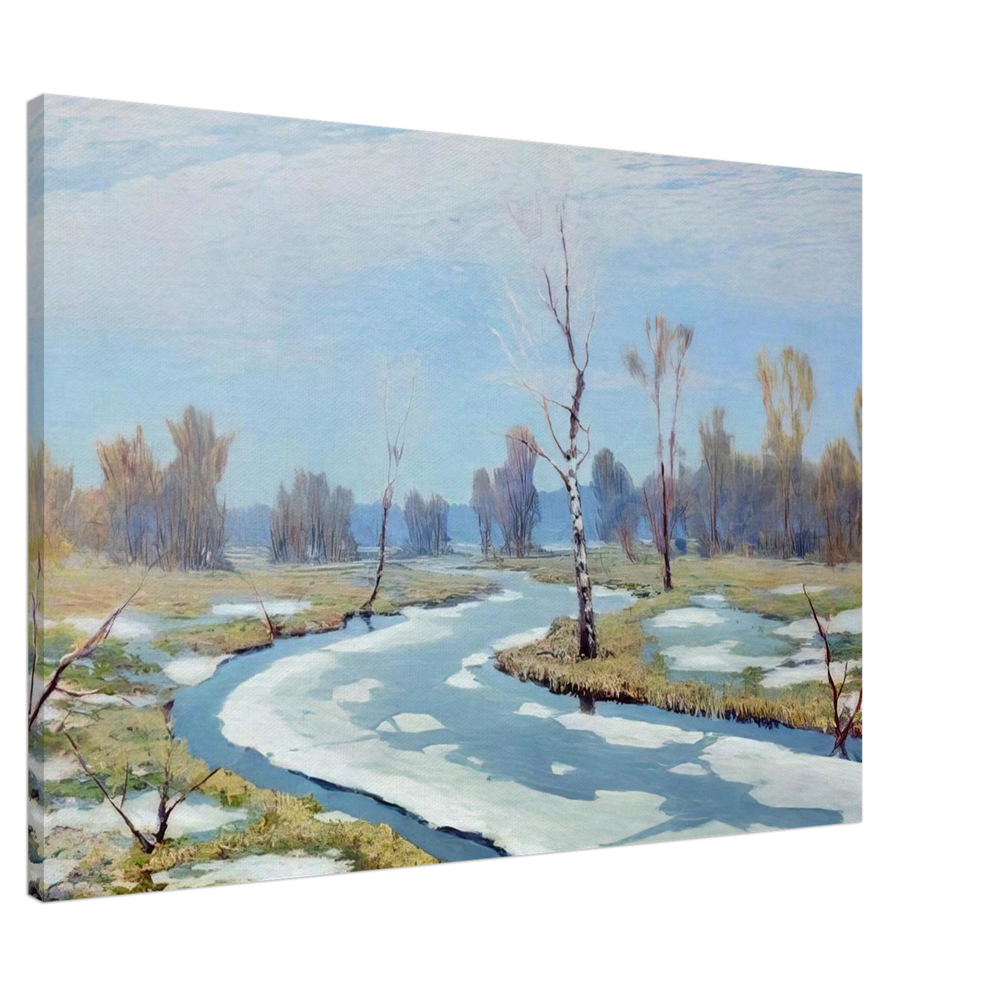 Arkhyp Kuindzhi - Early spring Canvas - 20x30 cm / 8x12 inches-canvas