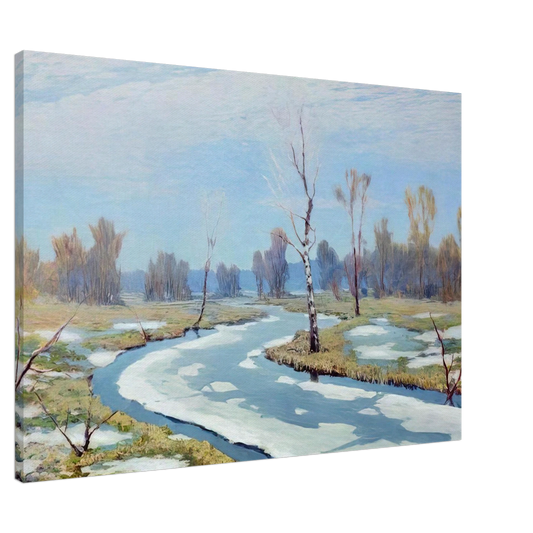 Arkhyp Kuindzhi - Early spring Canvas - 20x30 cm / 8x12 inches-canvas