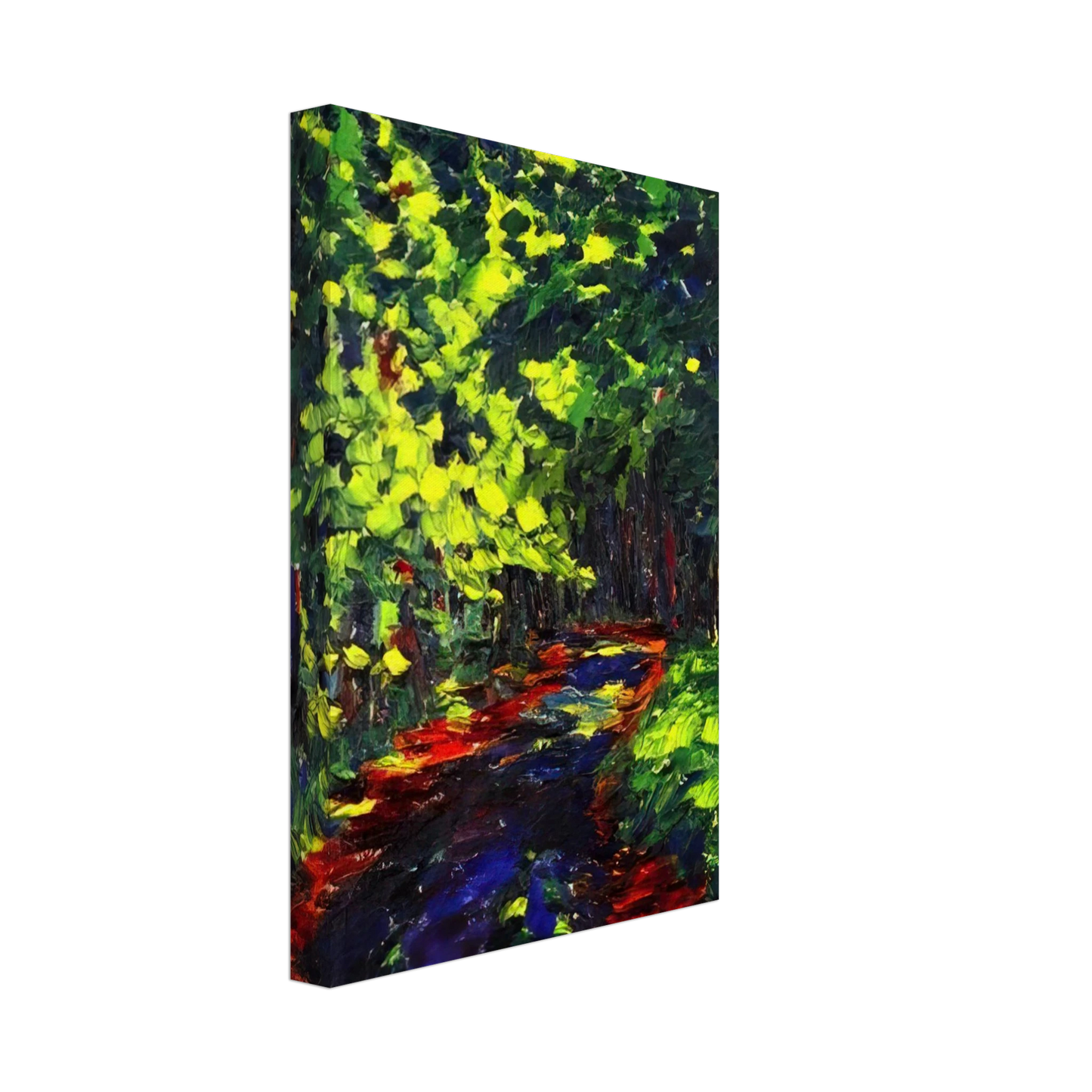 Emil Nolde - Forest Path Canvas - 70x100 cm / 28x40 inches-canvas