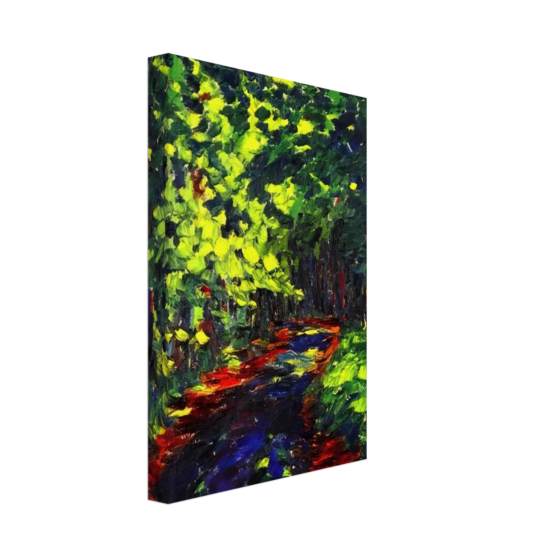 Emil Nolde - Forest Path Canvas - 70x100 cm / 28x40 inches-canvas