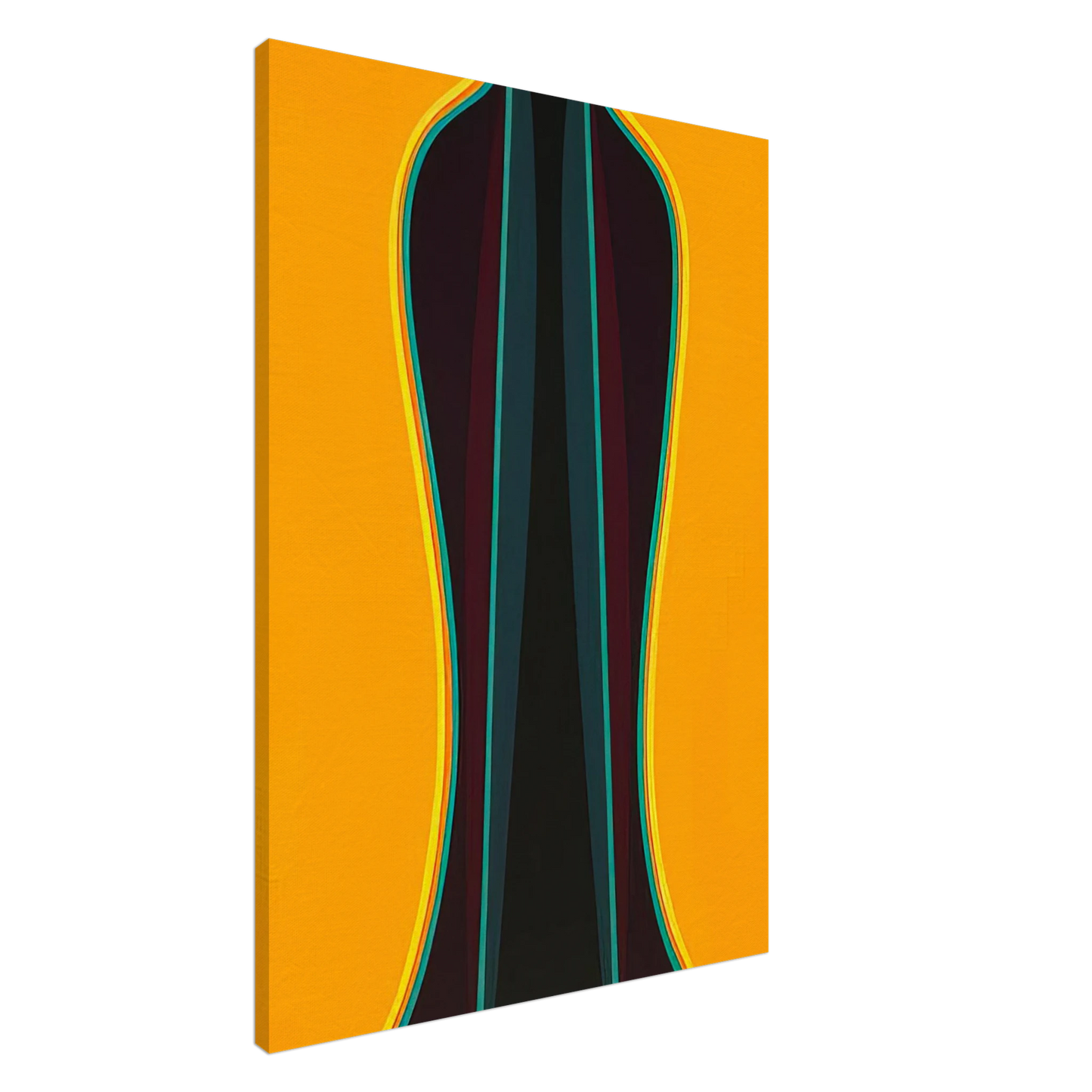 Lorser Feitelson - Archimage #2 - 1976 Canvas - 20x30 cm / 8x12 inches-canvas