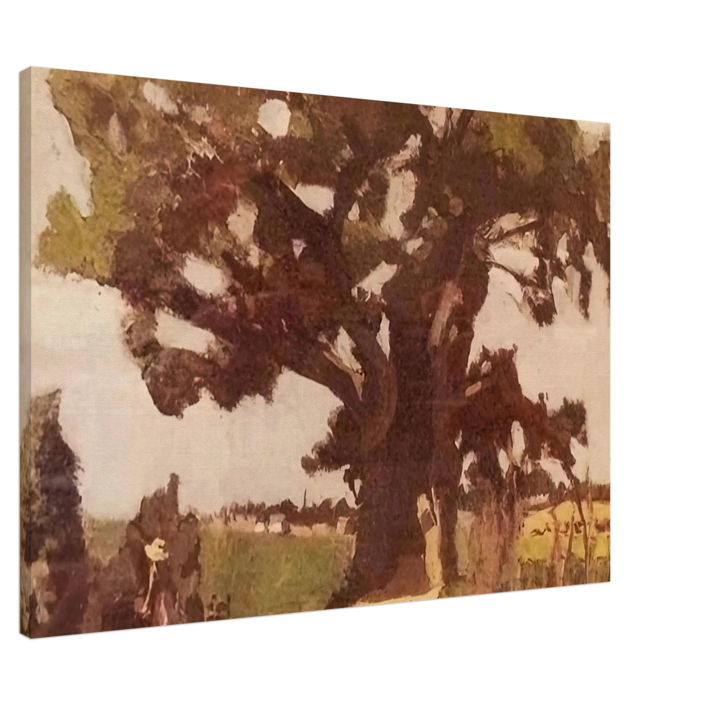 Henri Matisse - BLASTED OAK BOHAIN 1903 Canvas - 20x30 cm / 8x12 inches-canvas