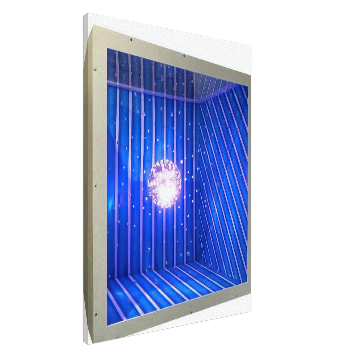 Gyula Kosice - Planet Kosice - 2011 Canvas - 20x30 cm / 8x12 inches-canvas