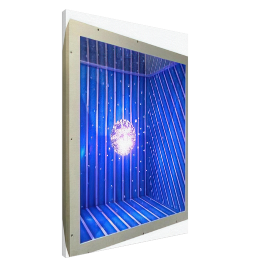 Gyula Kosice - Planet Kosice - 2011 Canvas - 20x30 cm / 8x12 inches-canvas