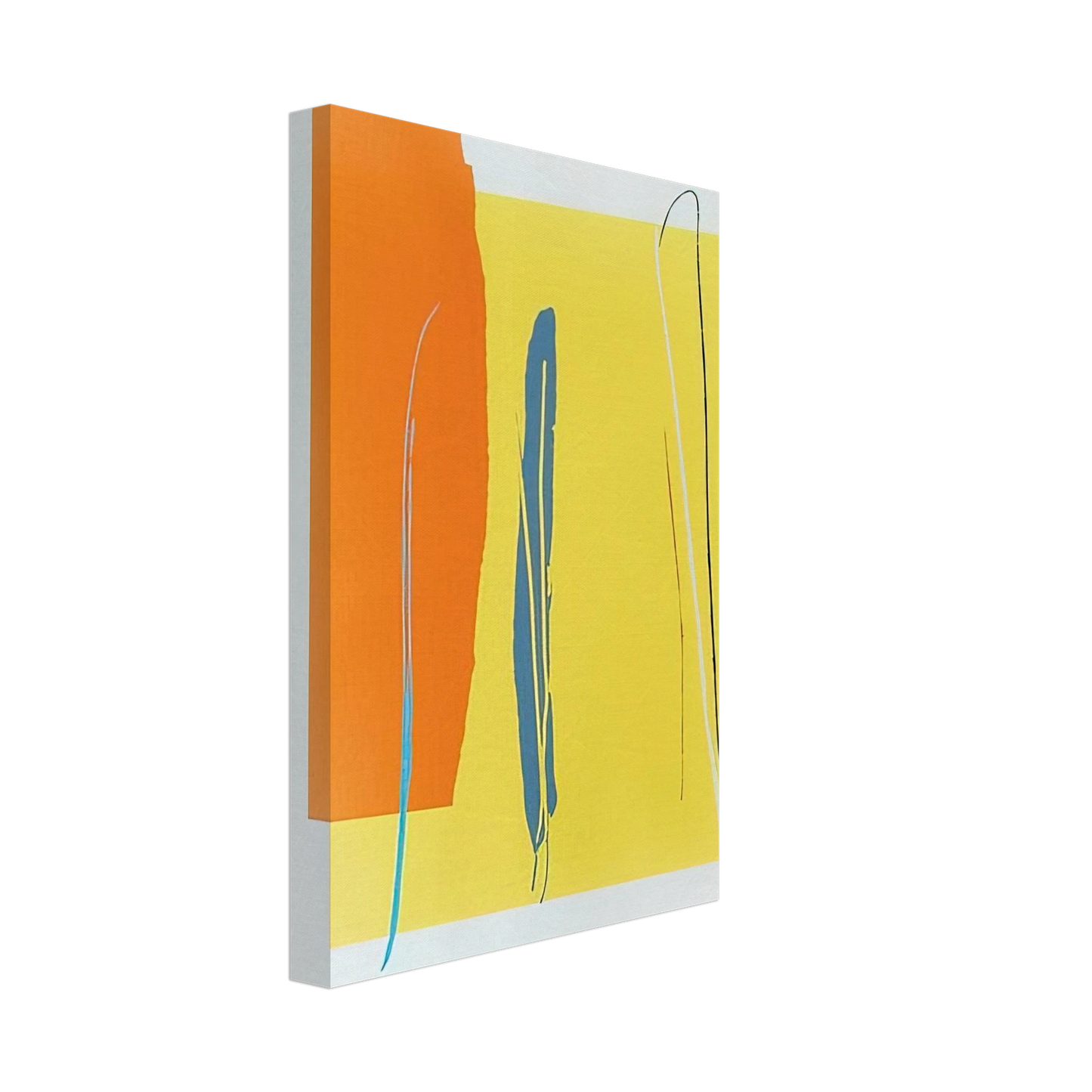 Larry Zox - Niagara Series IV - 1980 Canvas - 70x100 cm / 28x40 inches-canvas