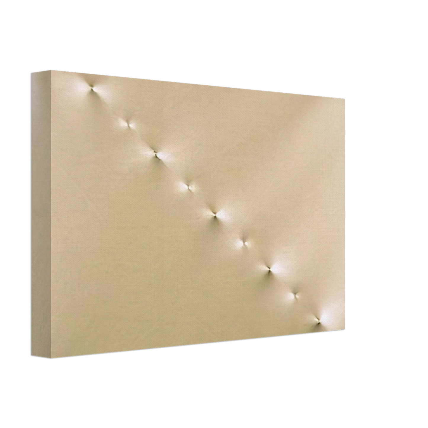 Enrico Castellani - Untitled - Spatialism Canvas - 70x100 cm / 28x40 inches-canvas