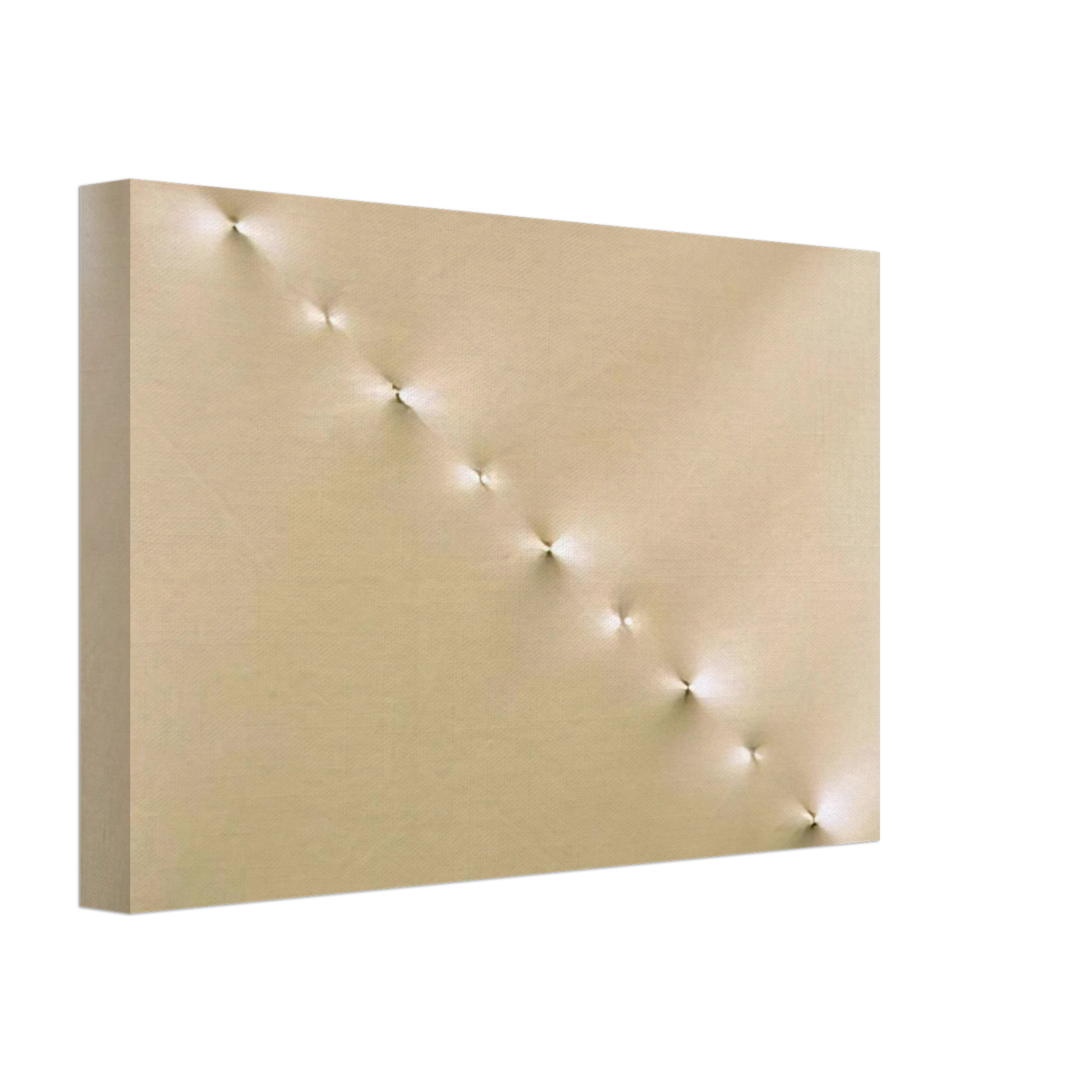 Enrico Castellani - Untitled - Spatialism Canvas - 70x100 cm / 28x40 inches-canvas