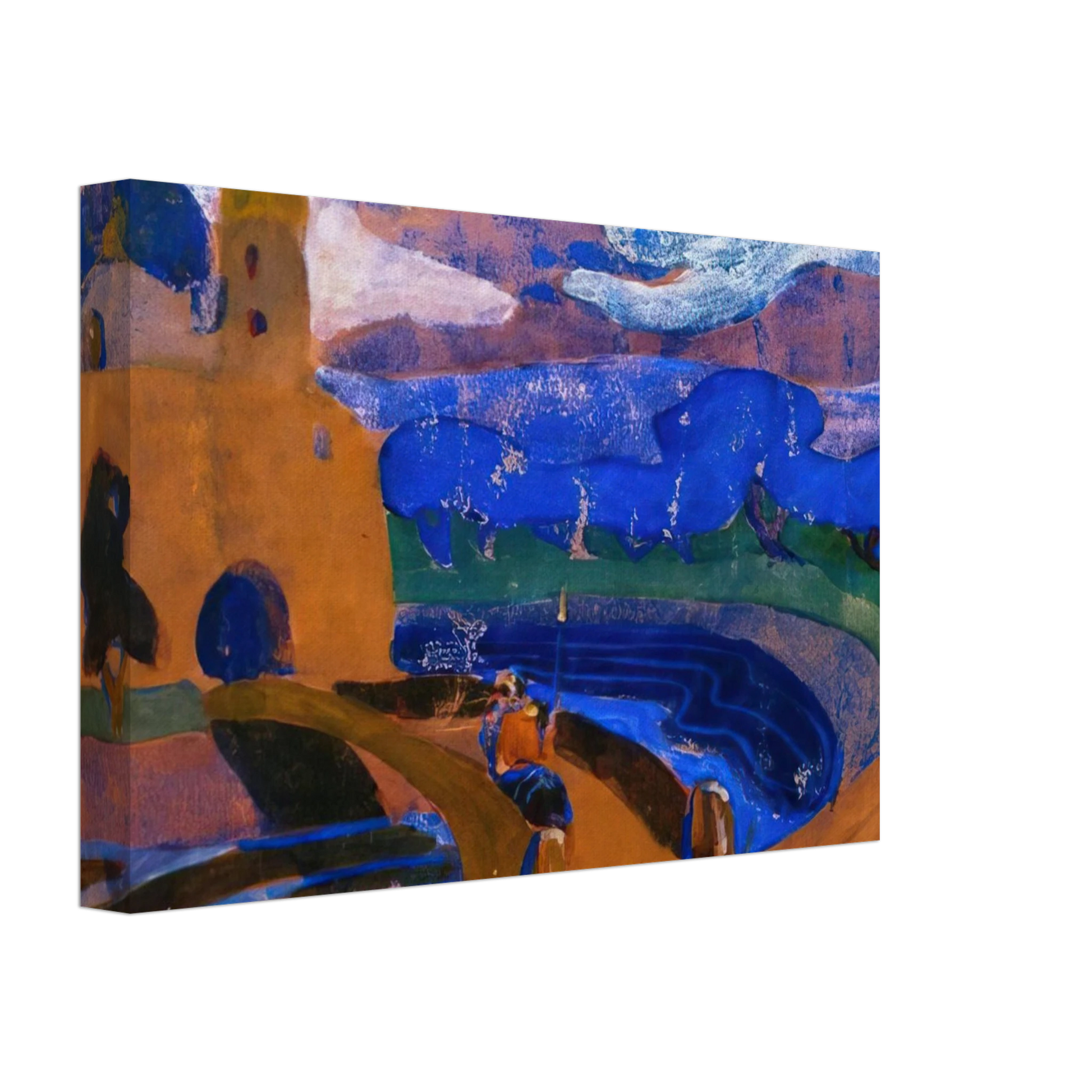 Wassily Kandinsky - COMET 1900 Canvas - 40x60 cm / 16x24 inches-canvas