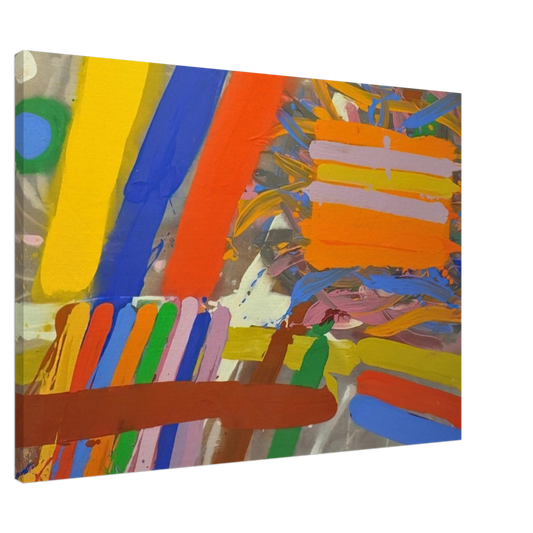 Albert Irvin - Woolhara - 1986 Canvas - 20x30 cm / 8x12 inches-canvas