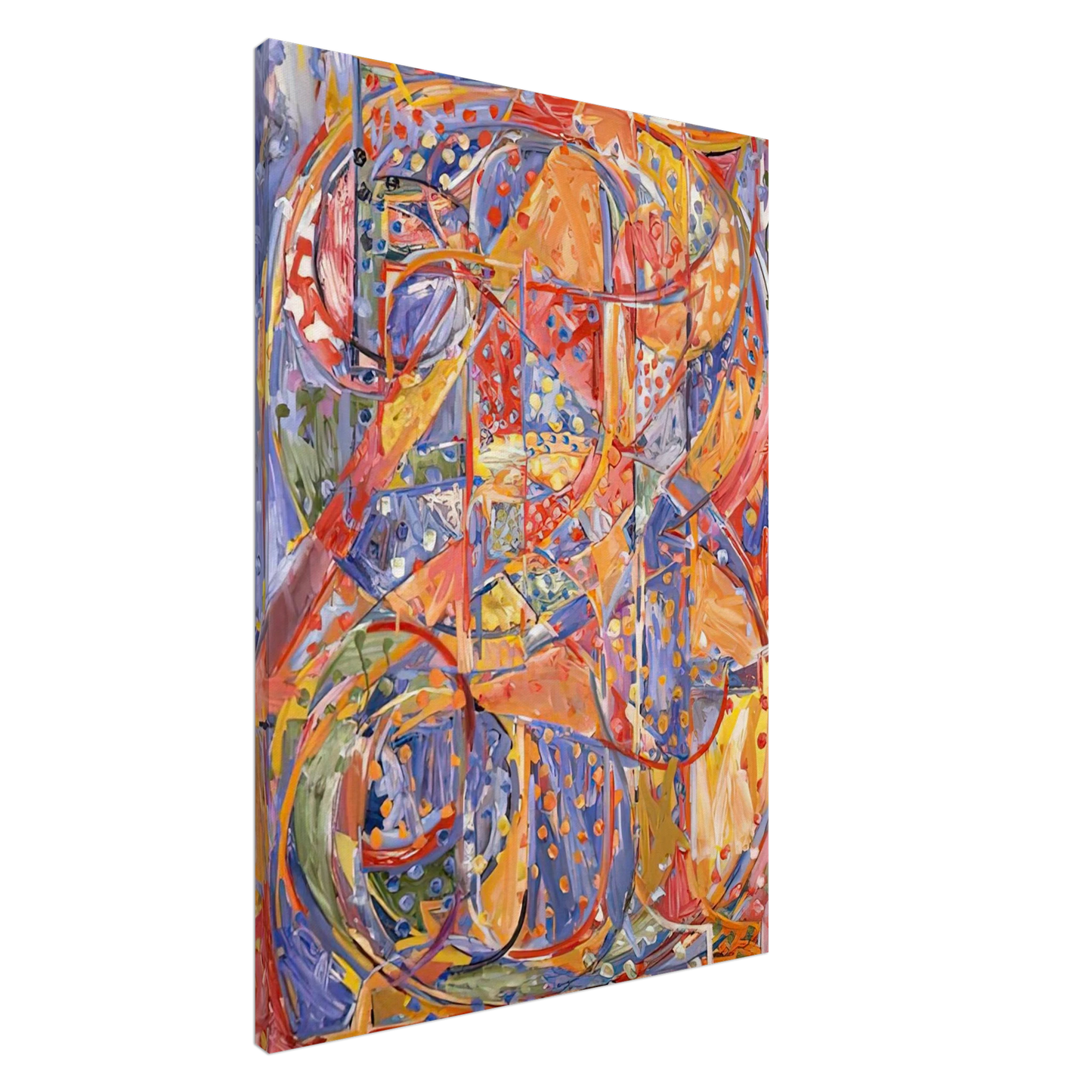 Jasper Johns - 0 THROUGH 9 Canvas - 20x30 cm / 8x12 inches-canvas