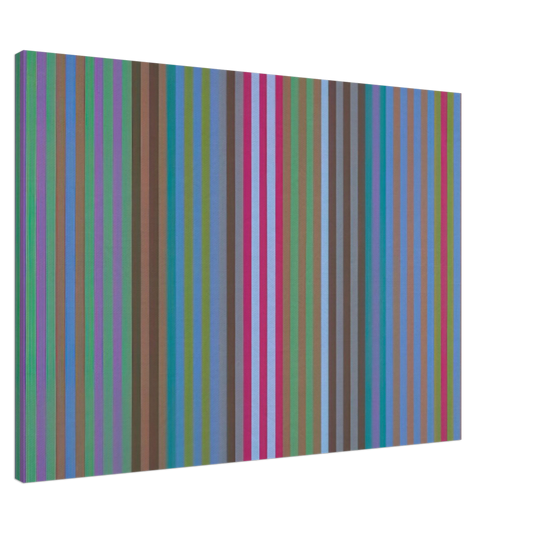 Gene Davis - Bulletproof - 1969 Canvas - 20x30 cm / 8x12 inches-canvas