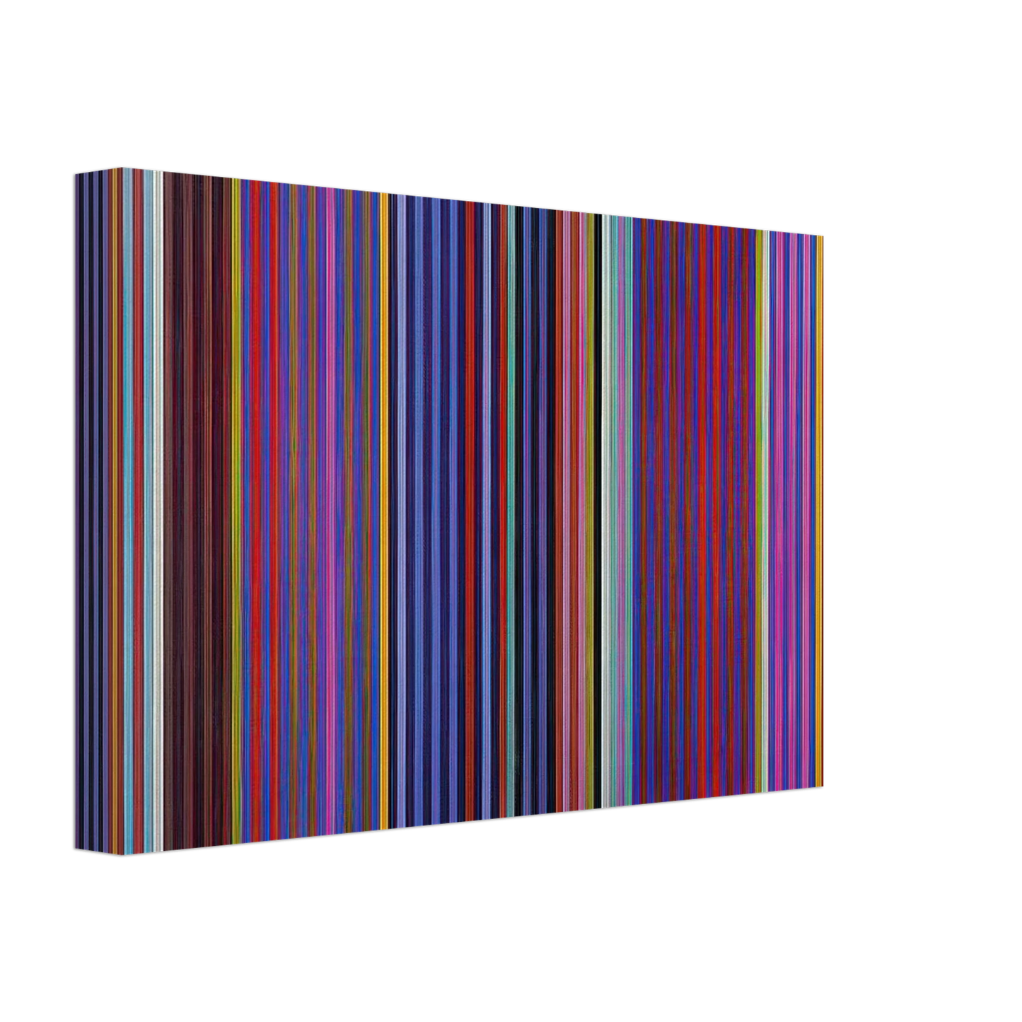 Gene Davis - Red Witch - 1966 Canvas - 70x100 cm / 28x40 inches-canvas