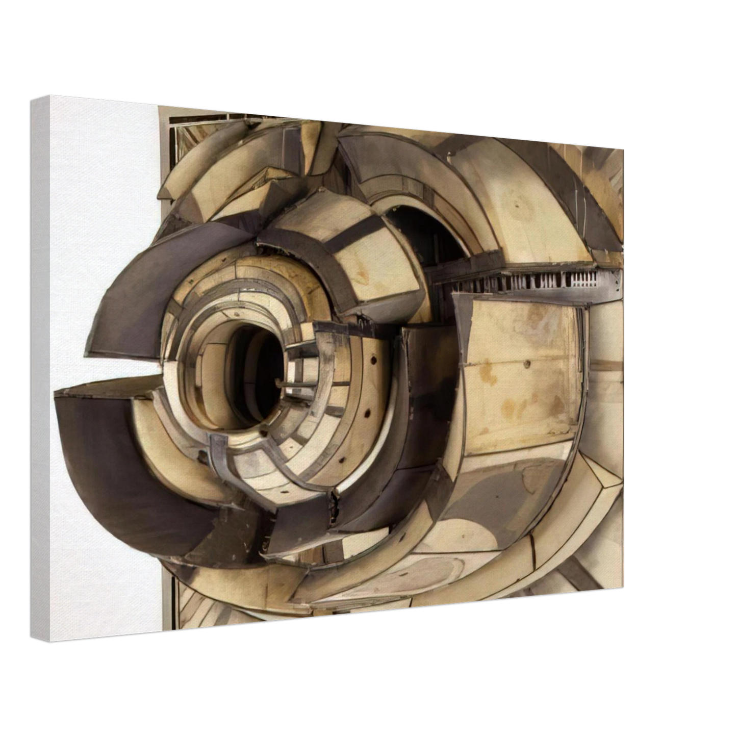 Lee Bontecou - UNTITLED 1962 Canvas - 70x100 cm / 28x40 inches-canvas