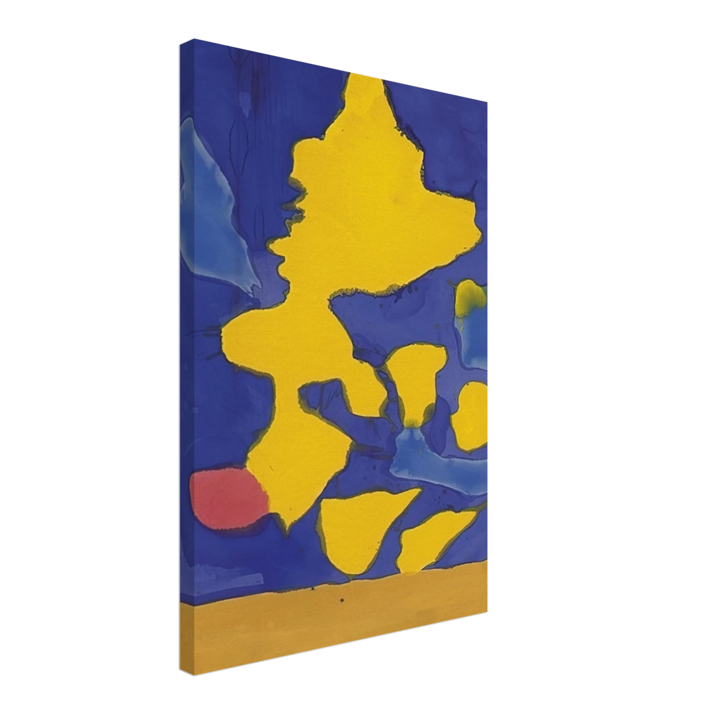 Helen Frankenthaler - Saturn Revisited - 1964 Canvas - 70x100 cm / 28x40 inches-canvas