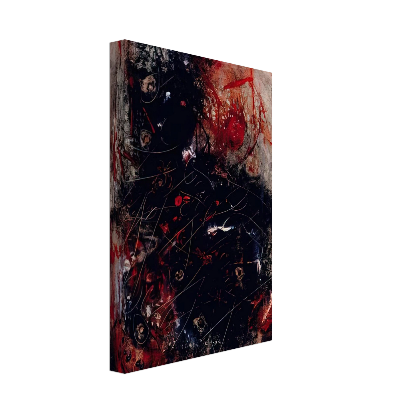 Wols - Oui, oui, oui - 1947 Canvas - 40x60 cm / 16x24 inches-canvas