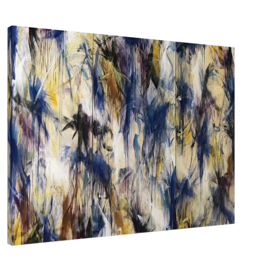 Norman Bluhm - Aritic - 1959 Canvas - 20x30 cm / 8x12 inches-canvas