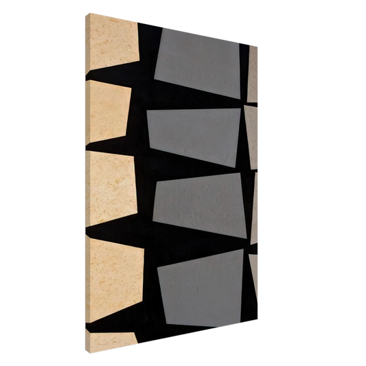 Karl Benjamin - Untitled - 1958 Canvas - 20x30 cm / 8x12 inches-canvas