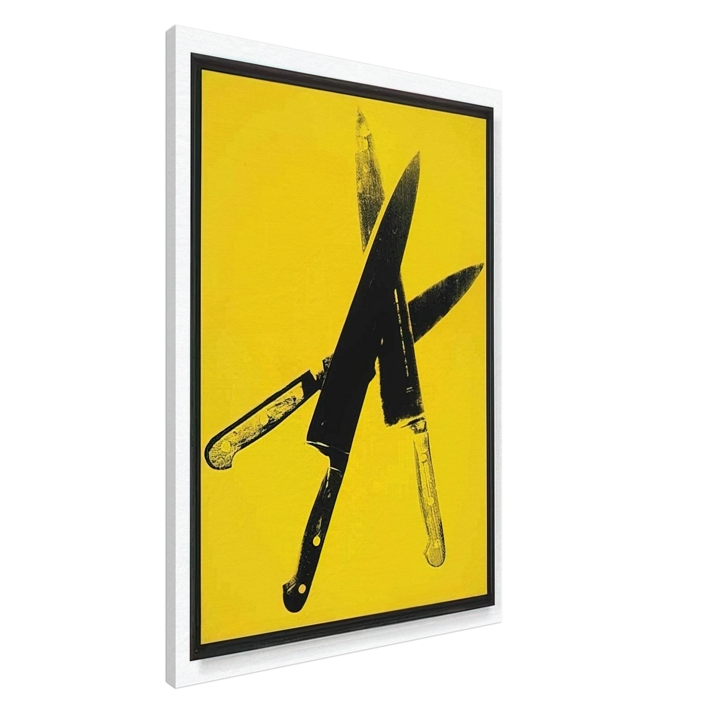Andy Warhol - Knives Canvas - 20x30 cm / 8x12 inches-canvas