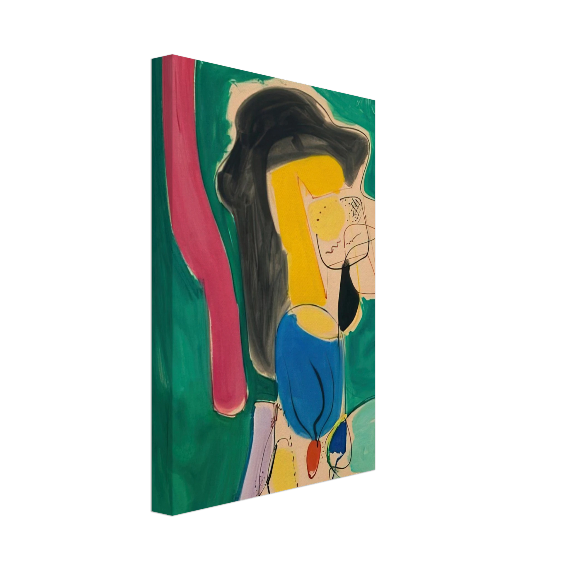 Hans Hofmann - The Mannequin Canvas - 70x100 cm / 28x40 inches-canvas