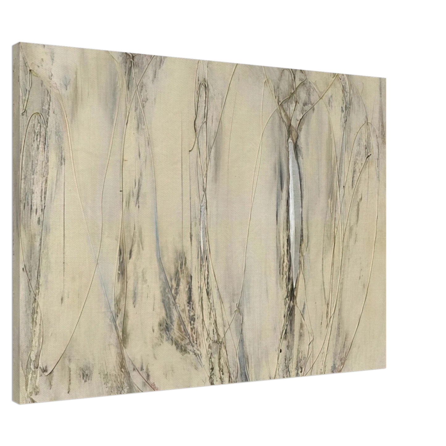 Enrico Castellani - Composition - 1958 Canvas - 20x30 cm / 8x12 inches-canvas